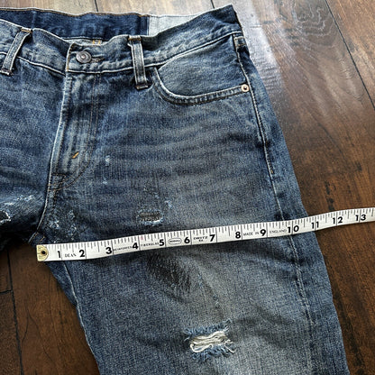 Levis LVC Big E Vintage Redline Selvedge Denim 505 Jeans USA Thrashed 28x34 501