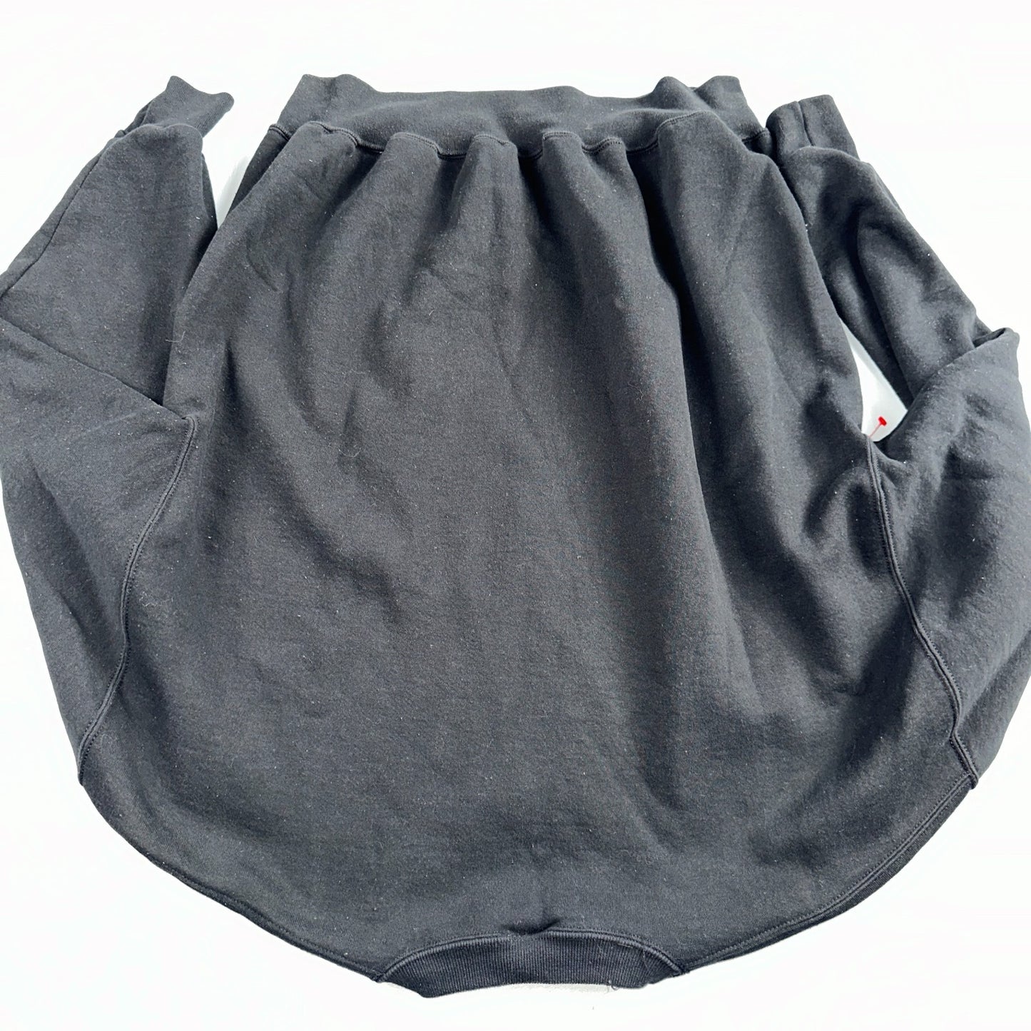 Russell Athletic 2XL Sweatshirt 90s VTG Crewneck Black Basic Blank Essential