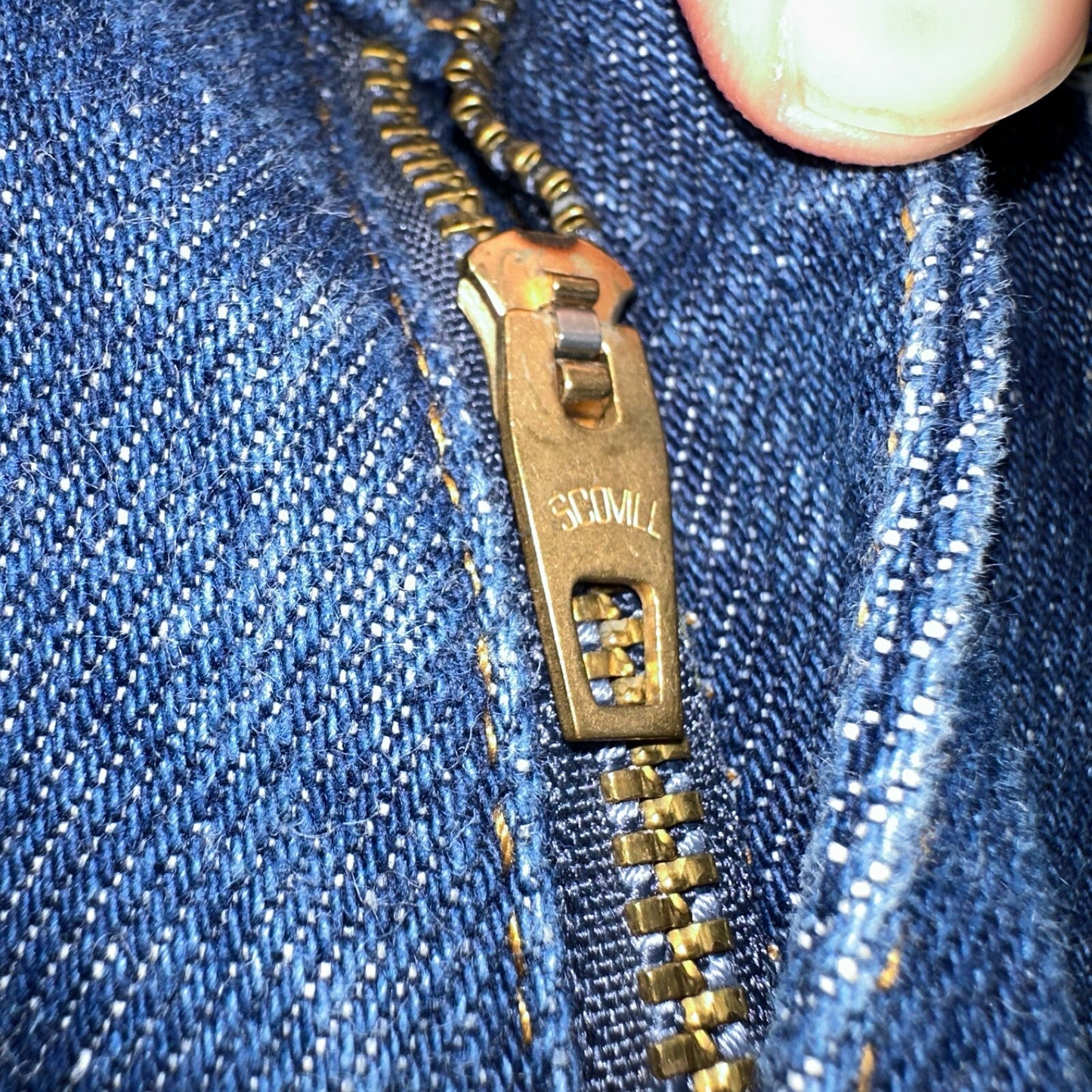 Levis 505 Vintage 80s USA Orange Tab Jeans 30x34 Blue Dark Wash 501 Act 29x28