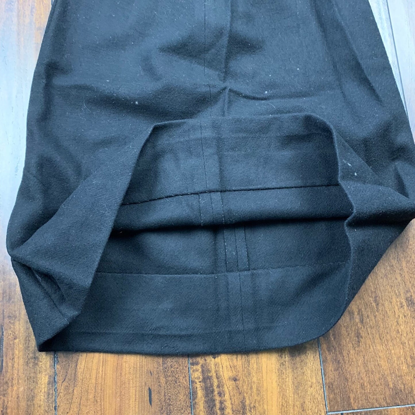 Vintage USA Rockabilly Womens Wool WWII Skirt 60s 70s Top Bottom Sanforized