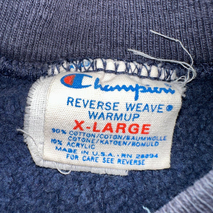 VTG 80s Champion Reverse Weave Crewneck Sweatshirt USA Kappa Gamma College Navy