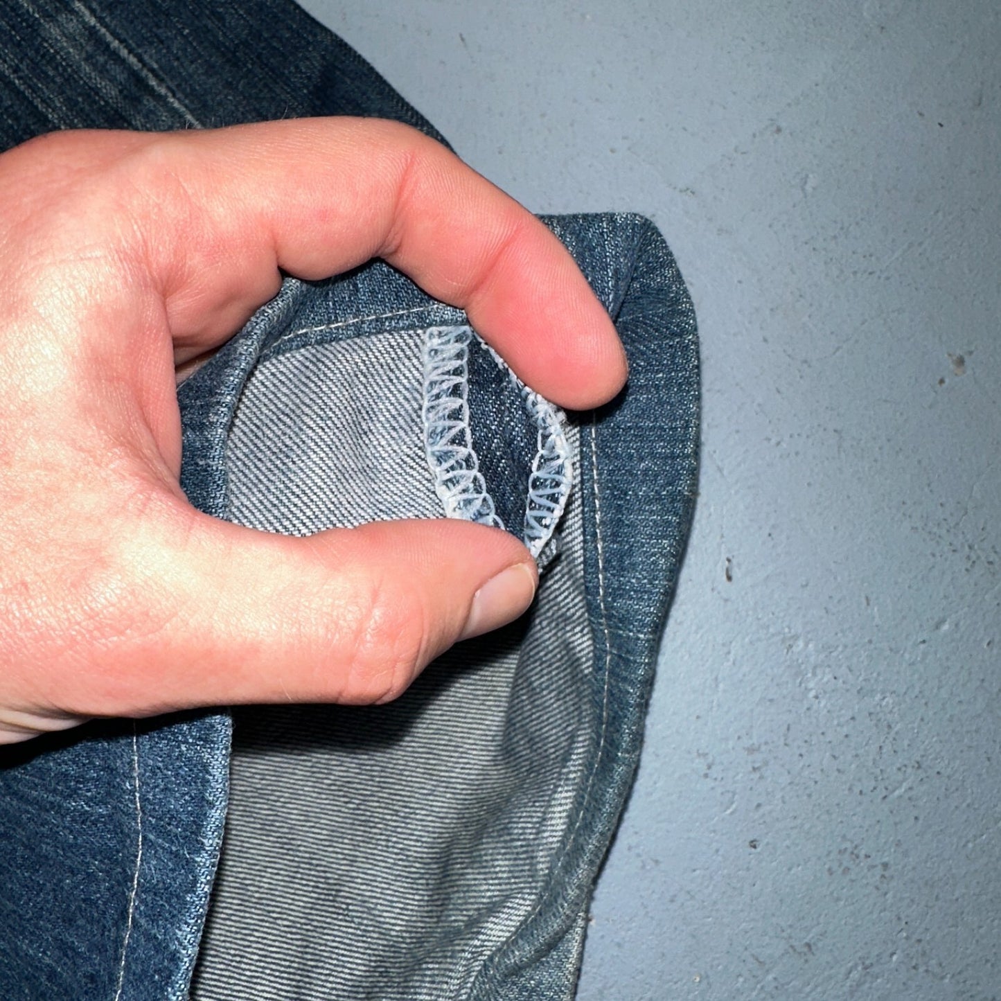 Levis 501 Vintage Y2K XX Straight Leg Jeans Blue Med Wash 34x34 Act 33x30