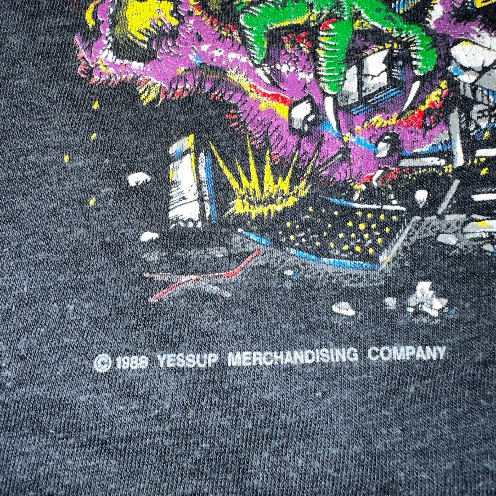 VTG Van Halen Monsters Rock Tour Shirt 1988 Single Stitch Tank Top Concert 80s