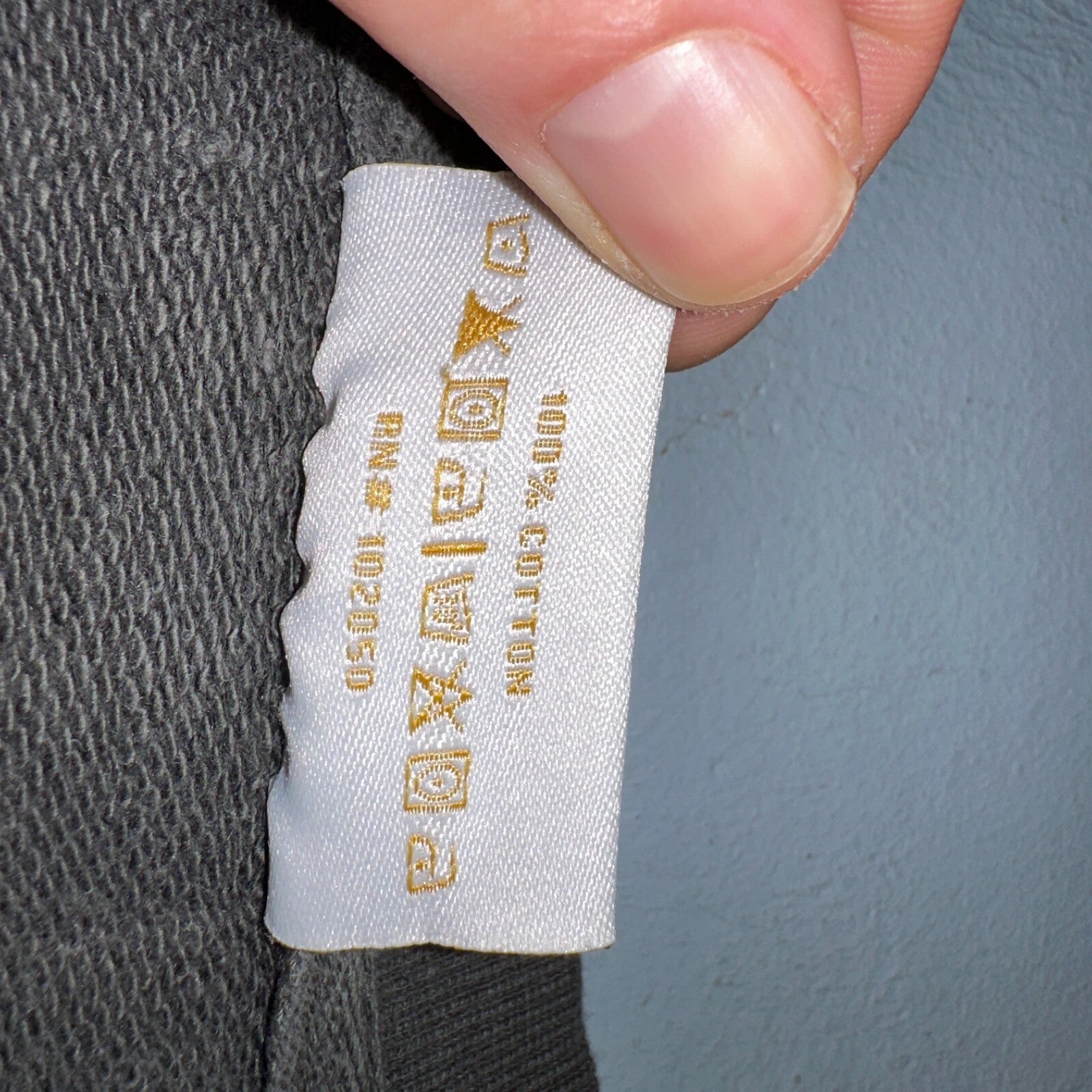 Taylor Swift Fearless Taylor's Version Cotton Cropped Sweatshirt Gray Sz L