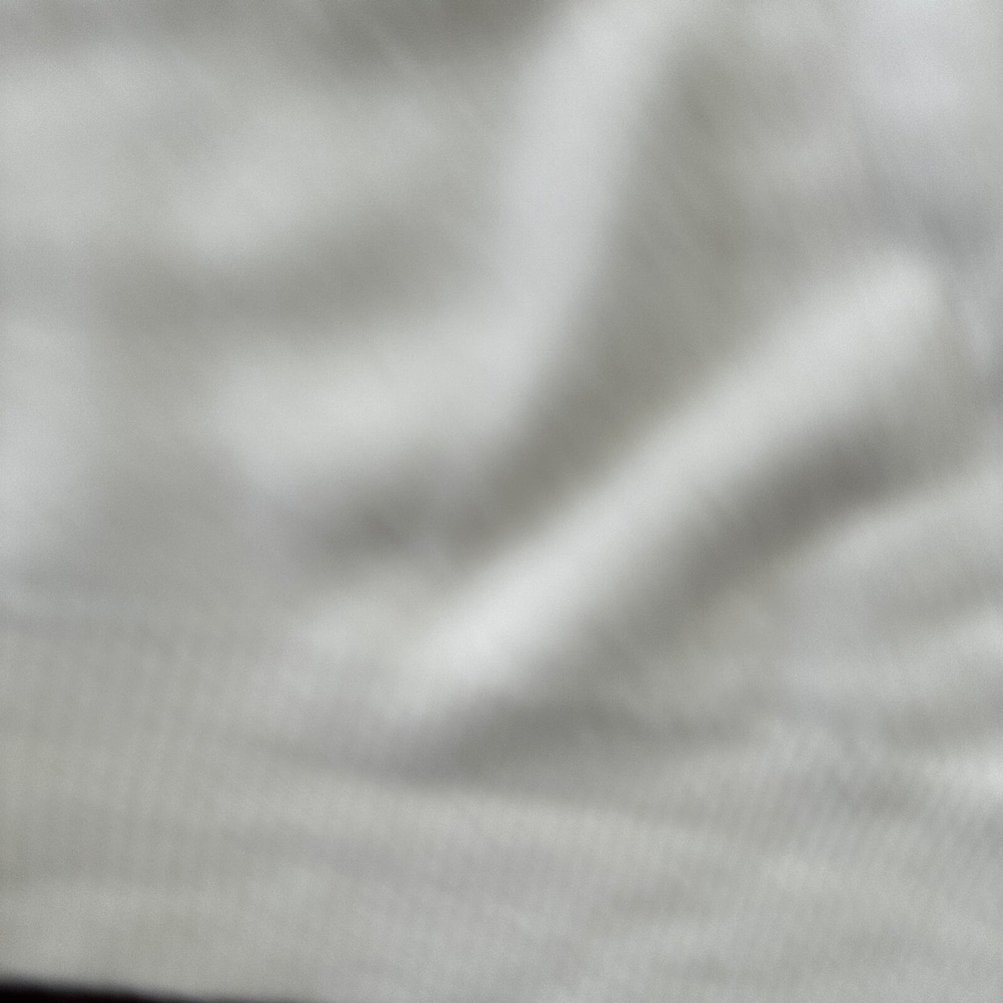 Vintage USA Rockabilly Womens White Sweater Zip 60s 70s Top Basic Sanforized