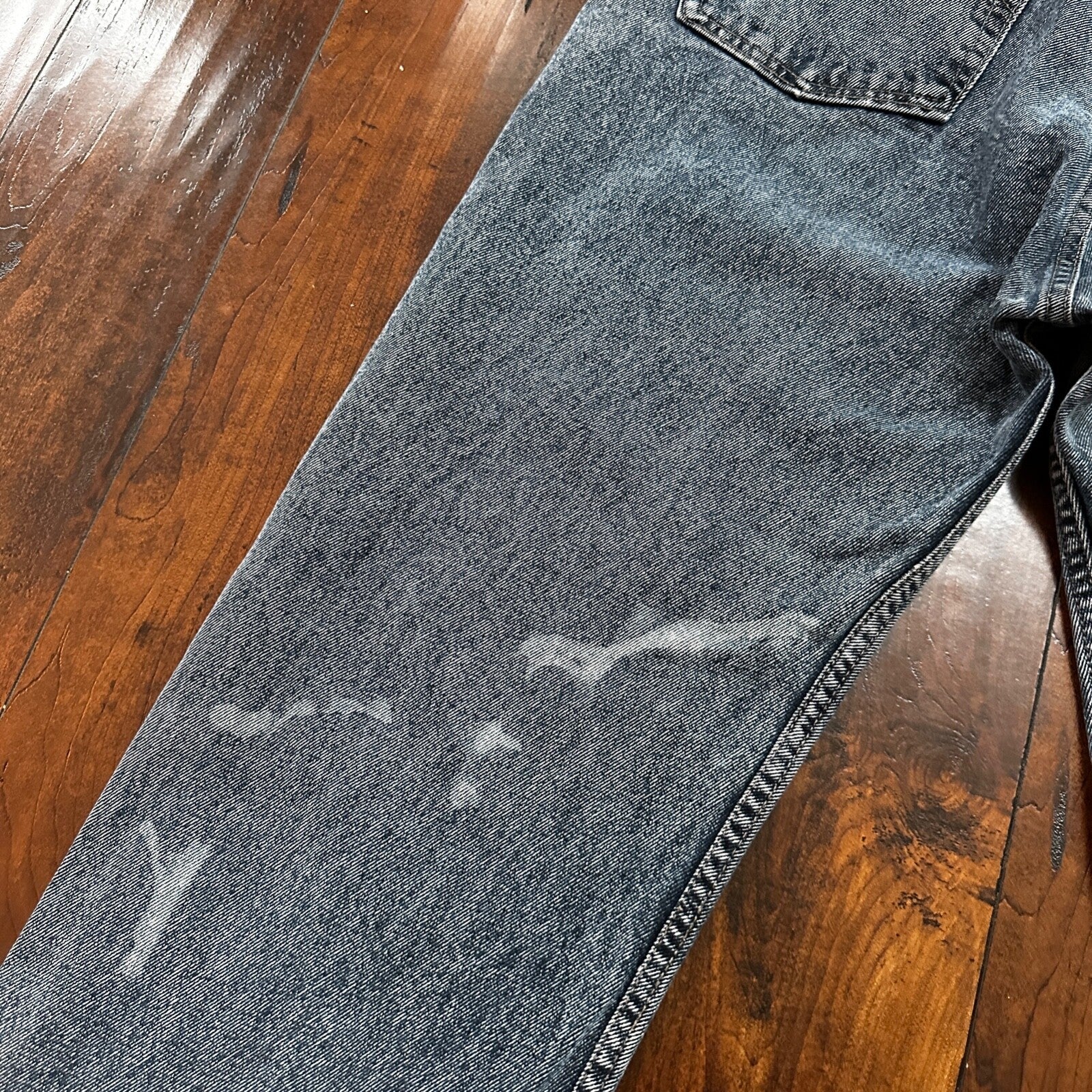 VTG 90s Levis 501 Button Fly 38x32 USA Tag Jeans Straight Wash Blue XX Act 34x30