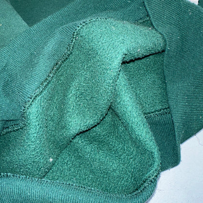 Russell Athletic USA L Sweatshirt 90s VTG Crewneck Green Basic Blank Essential