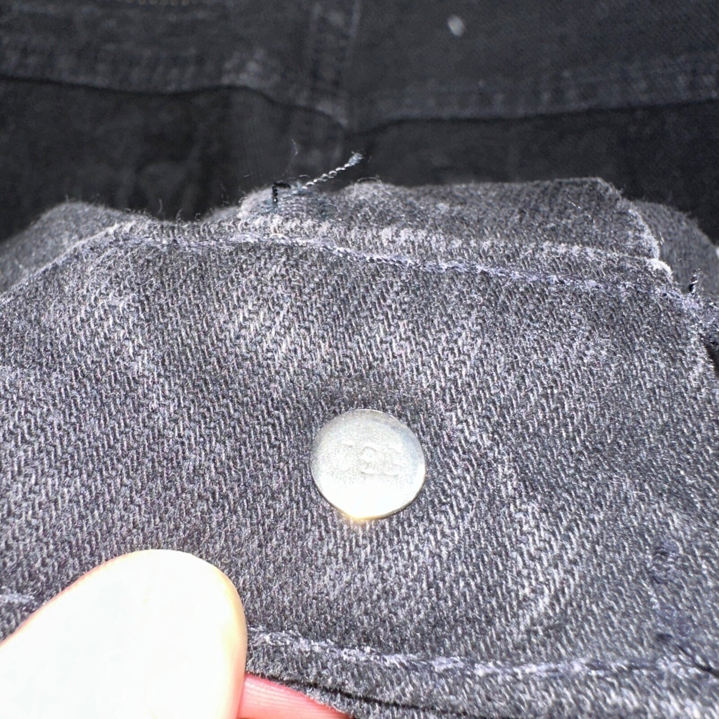 Levis 505 Vintage 90s USA Red Tab Jeans 36x30 Black Wash 1992 501 Act 36x29