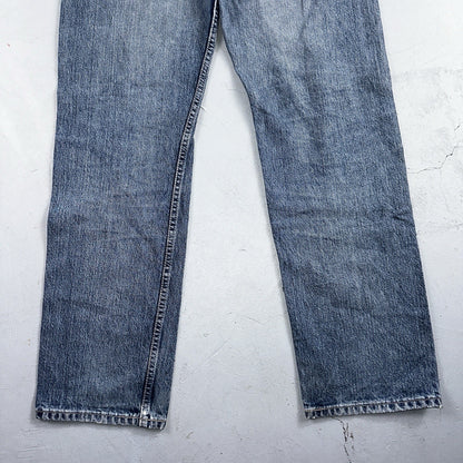 Levis 501 Vintage 90s Y2K XX Straight Leg Jeans Blue Med Wash 34x32 Act 33x31
