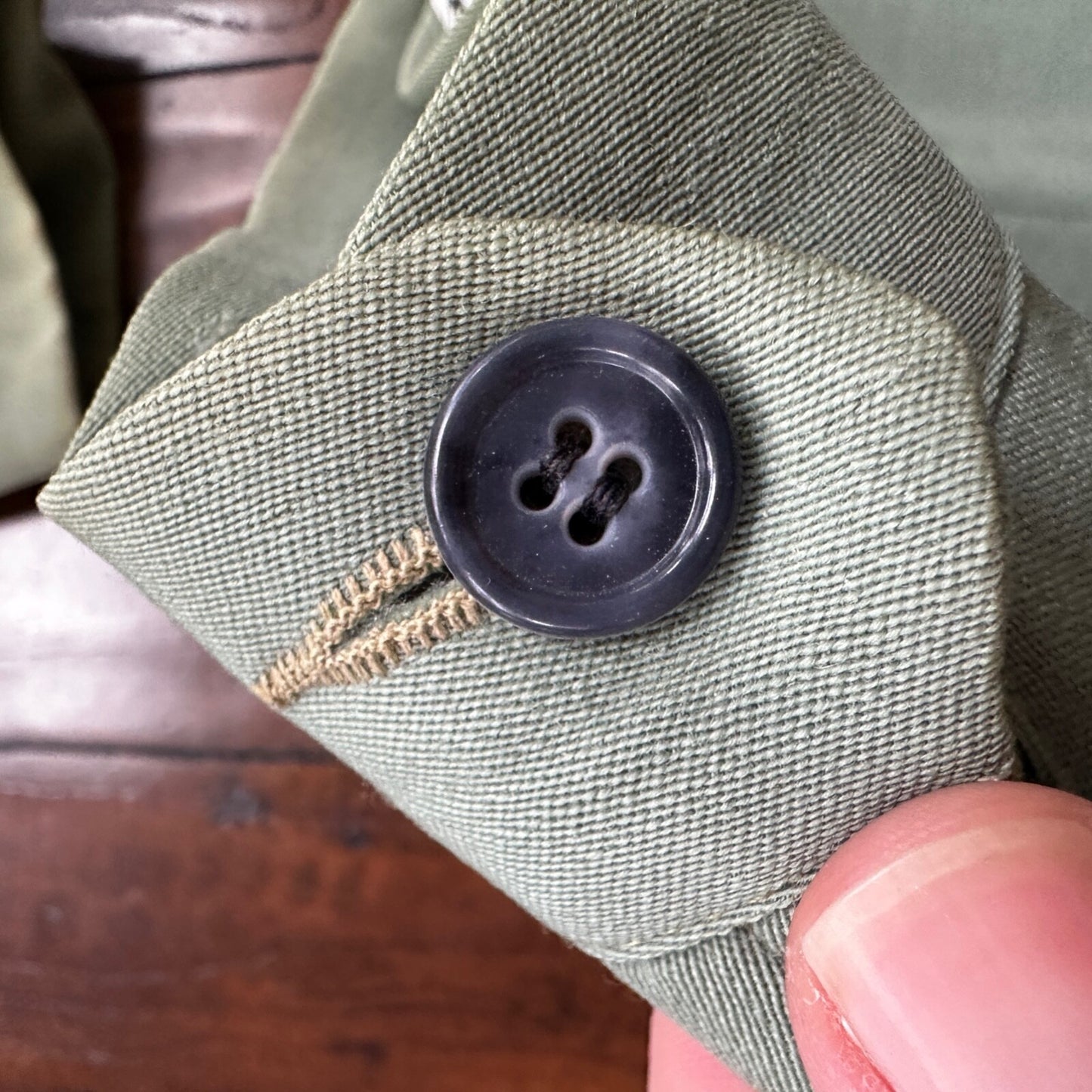 1950s Teal Green VTG 2 Piece Womens Houndstooth Suit Joselli MCM Wool 50s 40s