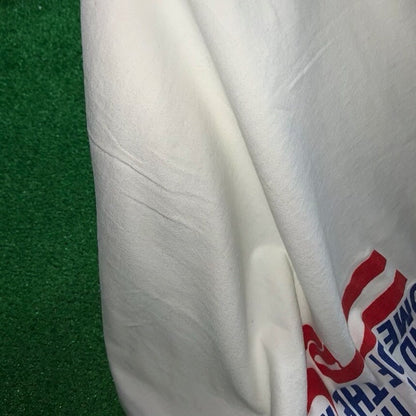 Vintage Nike T Shirt USA Flag Capital Challenge Rare Home The Free Rap Music 90s