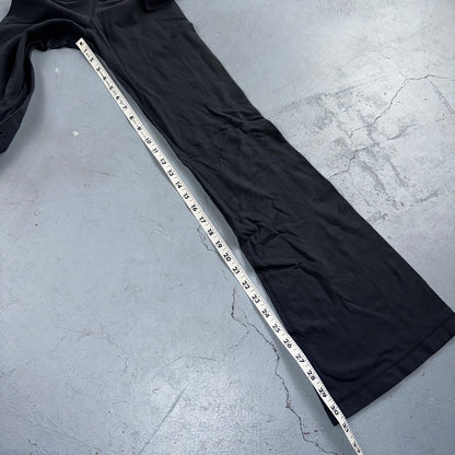 Lululemon Women Black Full Groove Flared Pant Small Yoga Stretch Cute