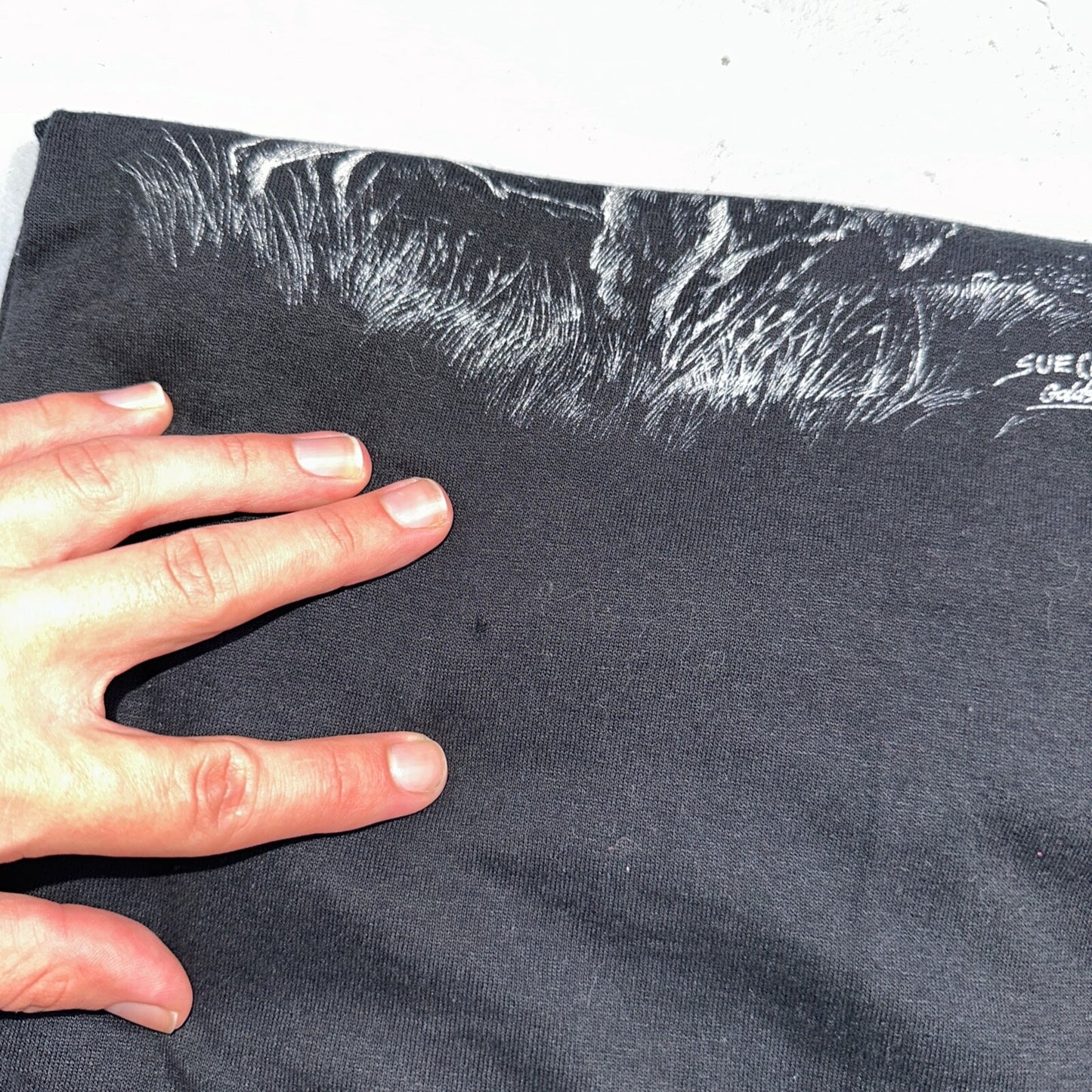 Buffalo Native American Jerzees VTG T Shirt Single Stitch Spirits Sue Chaffee