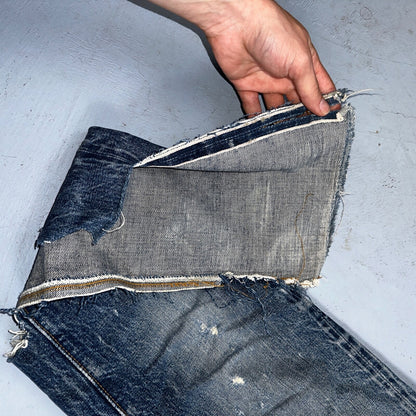 Levis 501 Big E Vintage 60s Redline Selvedge USA XX 66 Jeans 1960s Act 30X32