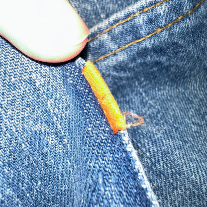 Levis 517 Vintage 80s USA Orange Tab Bootcut Flare Blue Worn Jeans Act 32x26
