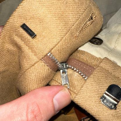 VTG Mens 3 PC Suit 40 Jacket Coat Pants Brown Rockabilly 70s 1970s Complete Fit