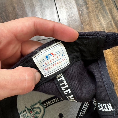 Nike Seattle Mariners VTG Hat Cap Snapback Y2K Team Wool