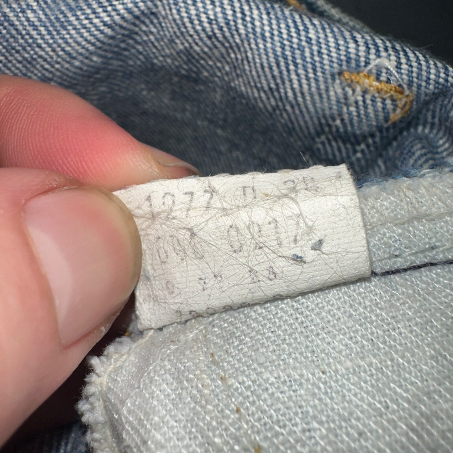 Levis 646 Vintage 70s USA Orange Tab Bootcut Flare Blue Bell Bottom Jeans 34x31