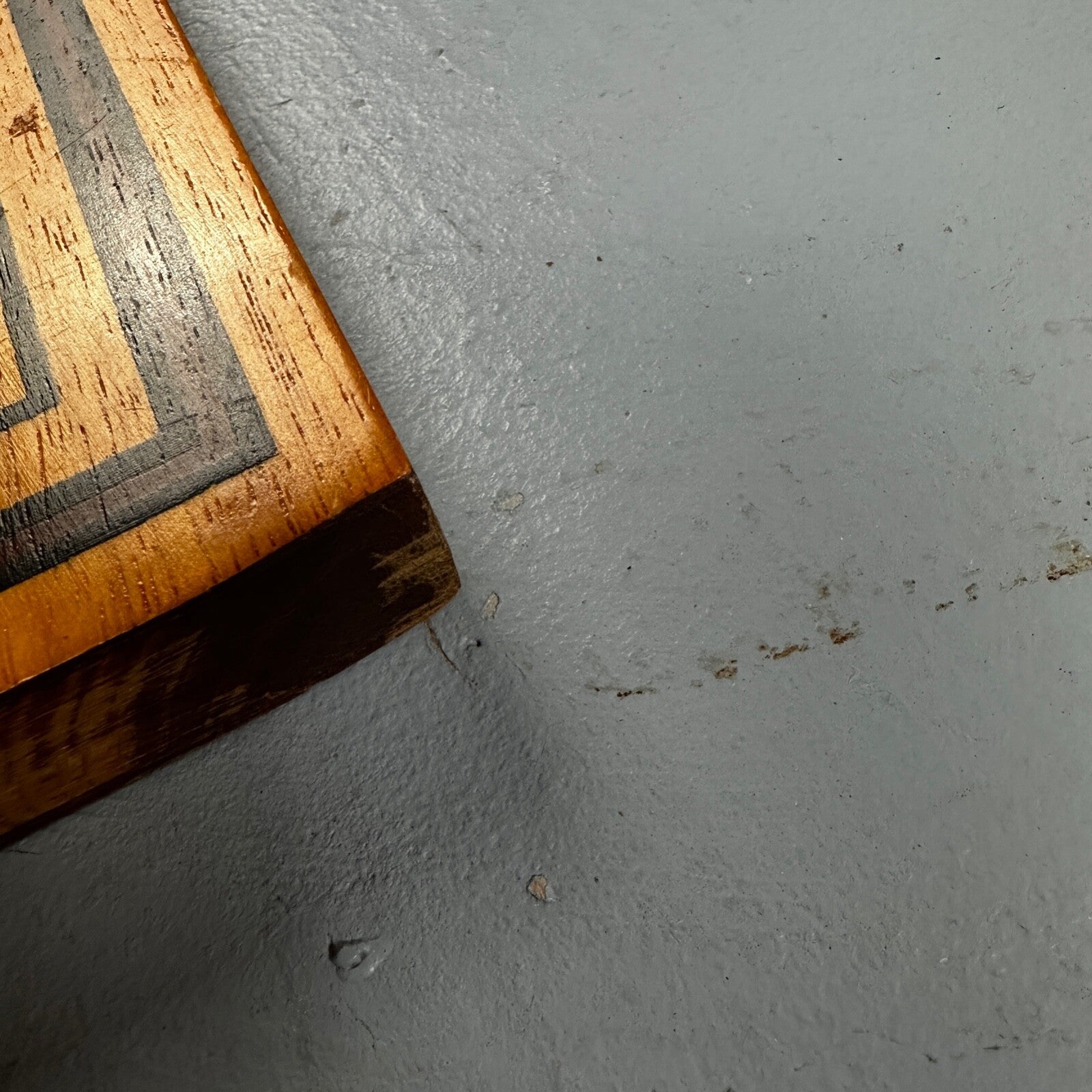 Vintage Drueke Solid Wood Large Chess Board 1960s MCM Grand Rapids 172 16"