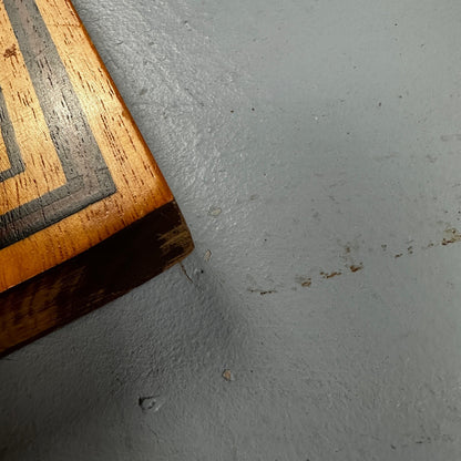 Vintage Drueke Solid Wood Large Chess Board 1960s MCM Grand Rapids 172 16"