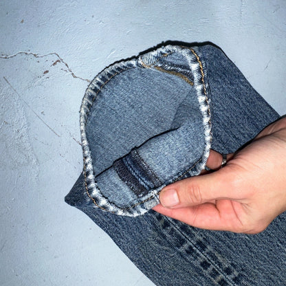 Levis 501 Vintage Y2K XX Straight Leg Jeans 32x34 Med Wash 2000s Act 31x30