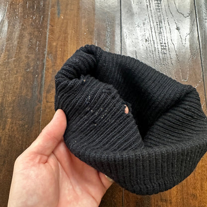 VTG USN Watch Cap Hat Rare Navy 50s 1940s Military Beanie Winter Wool WWII 40s