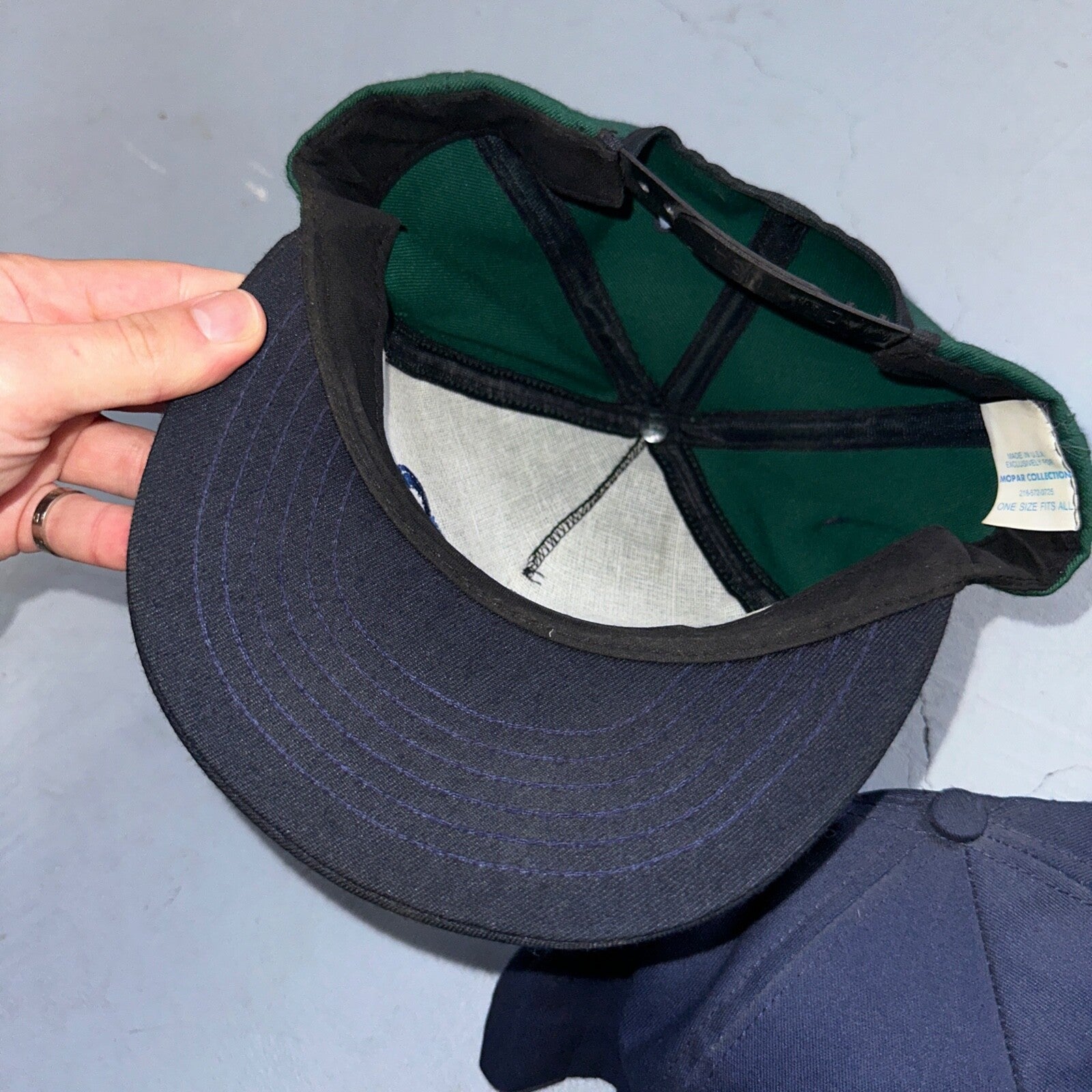 Jeep Lot of 2 VTG Hat Cap Snapback Trucker Embroidered Cars Trucks Set