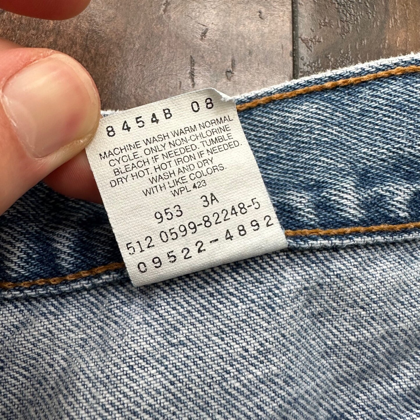 Levis 550 Jeans VTG Womens High Rise Light Wash Relaxed Tapered 90s USA 35x28