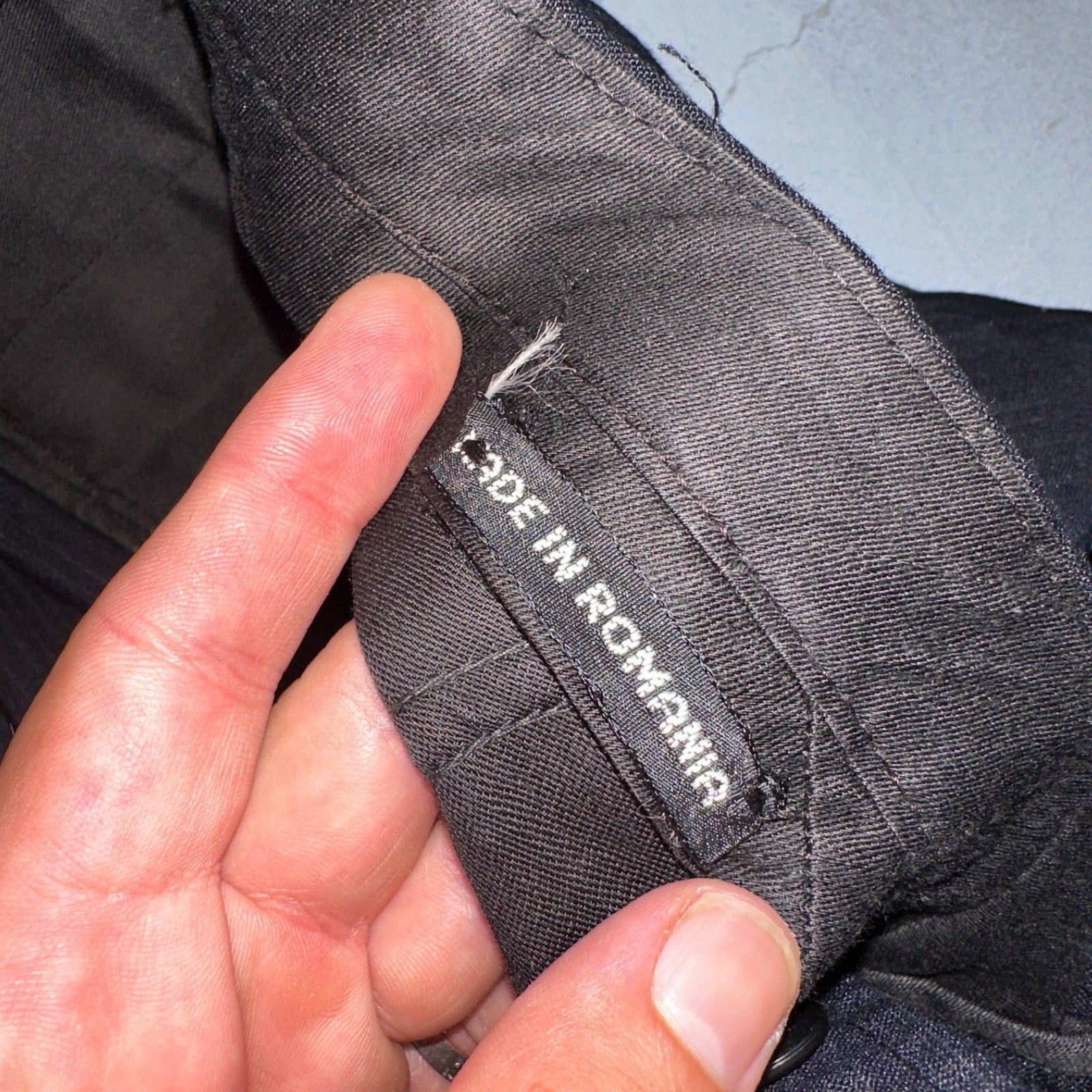 VTG Mens 3 PC Suit 42 Jacket Coat Pants Black Vest Rockabilly 70s American Trend