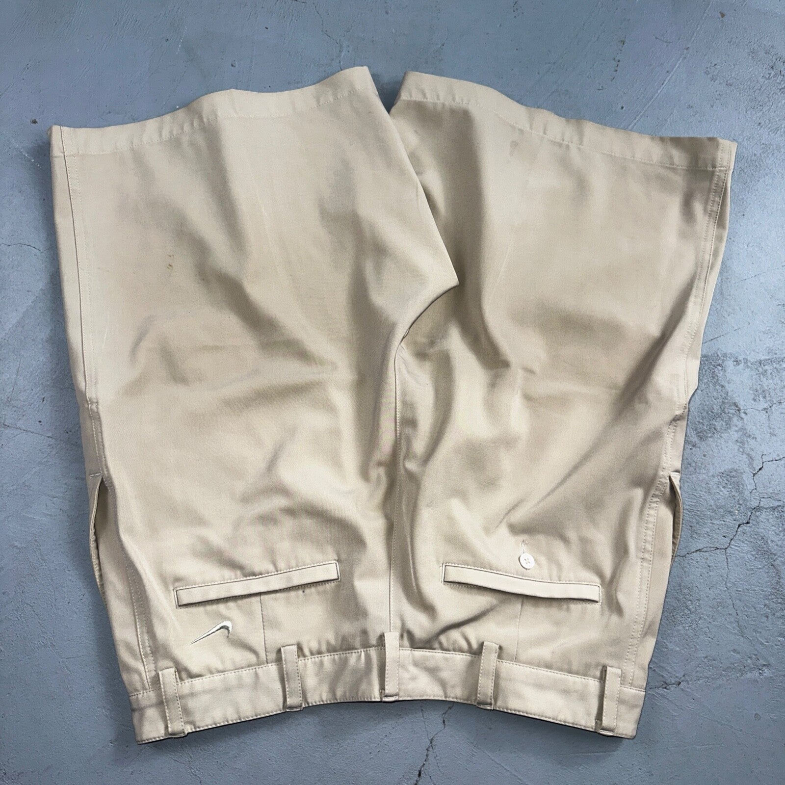 Nike Mens Golf Athletic Gym 32 Muscle Shorts Dri Fit Tan Gym Sports M