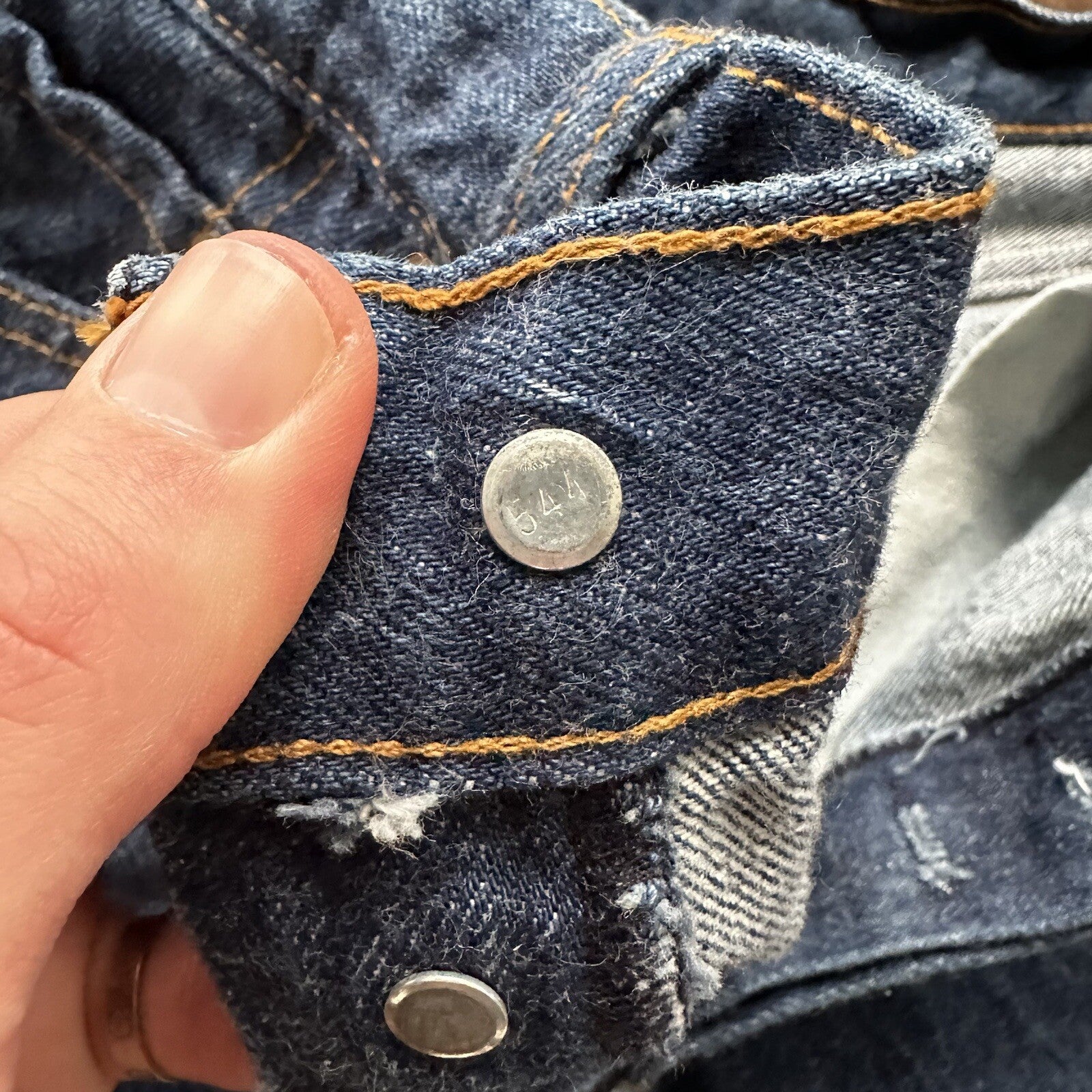 VTG 90s Levi’s 501 XX 18501-0193 Dark Wash High Waist Button Fly Jeans 28x31 80s