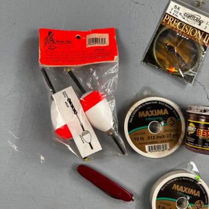 Cortland Precision Tapered Trout Fly Fishing Leaders Random Lot Collection