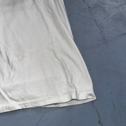 Oneita Boot Camp Aerobics VTG T Shirt Military Too Slow Class Attention USA