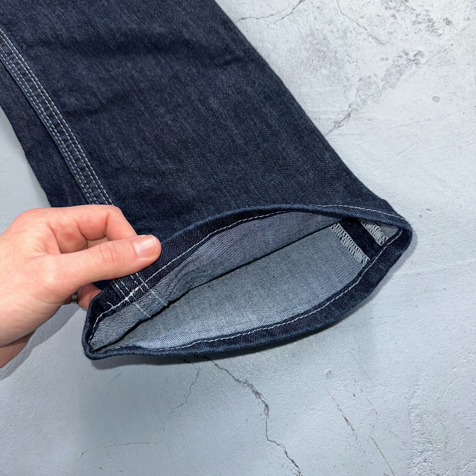 True Religion Jeans Womens 29 Boot Cut Low Rise Dark Stretch Y2K VTG USA 29x30