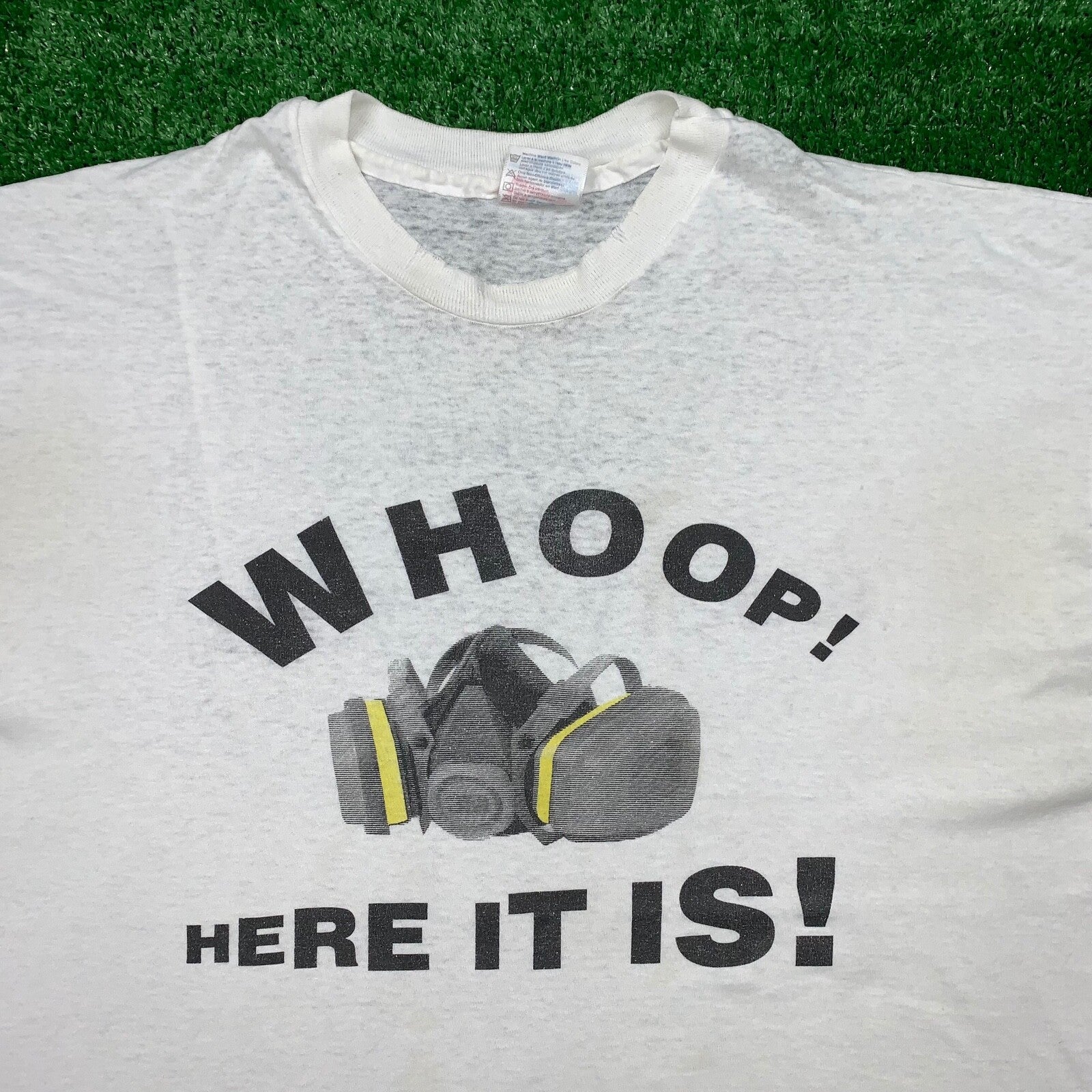 Whoops Here It Is Vintage T Shirt Freaknik Rap Nirvana Grunge Straight Edge Mask