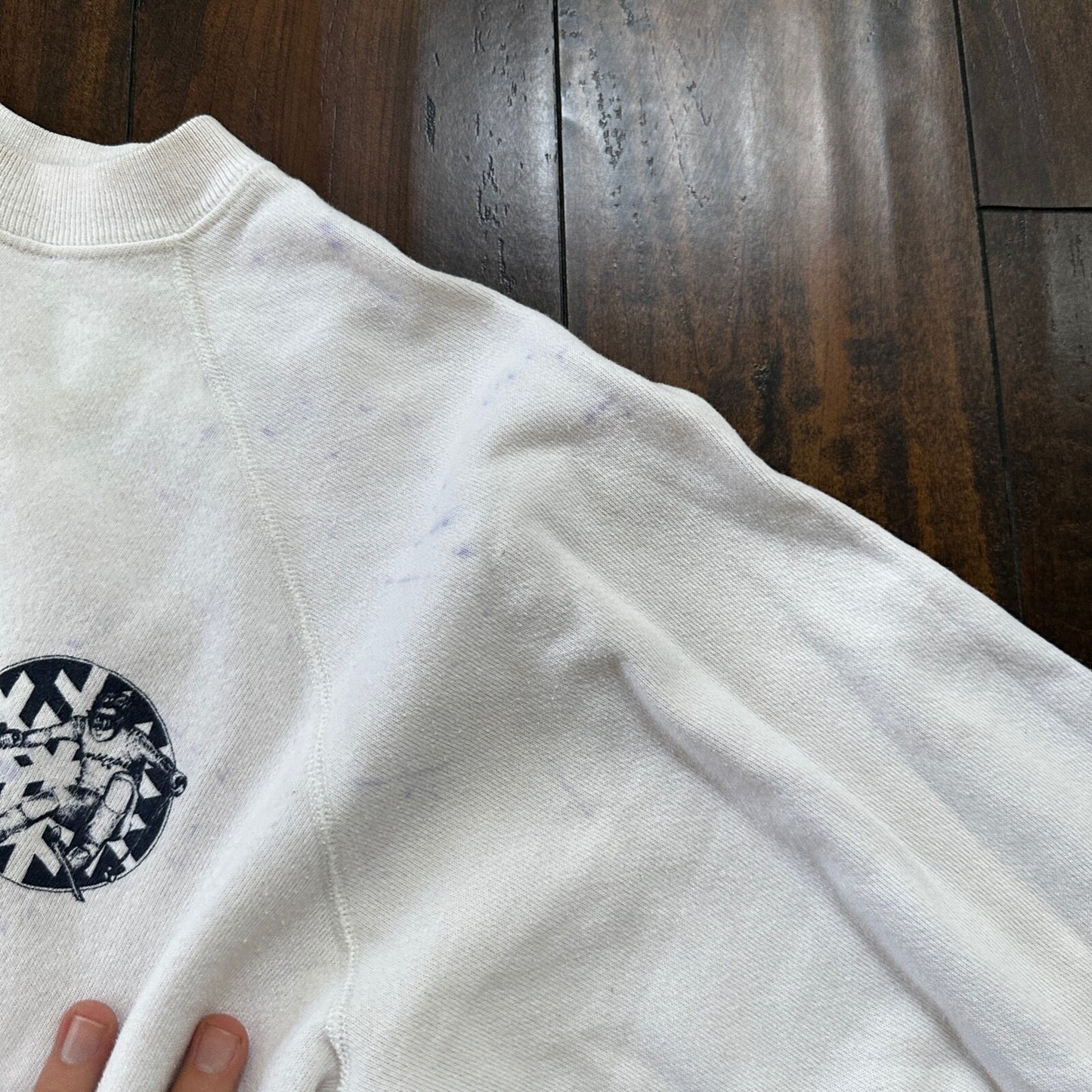 VTG 90s World Class Ski L Pullover Sweatshirt Crewneck Squirrel Mountain 80s