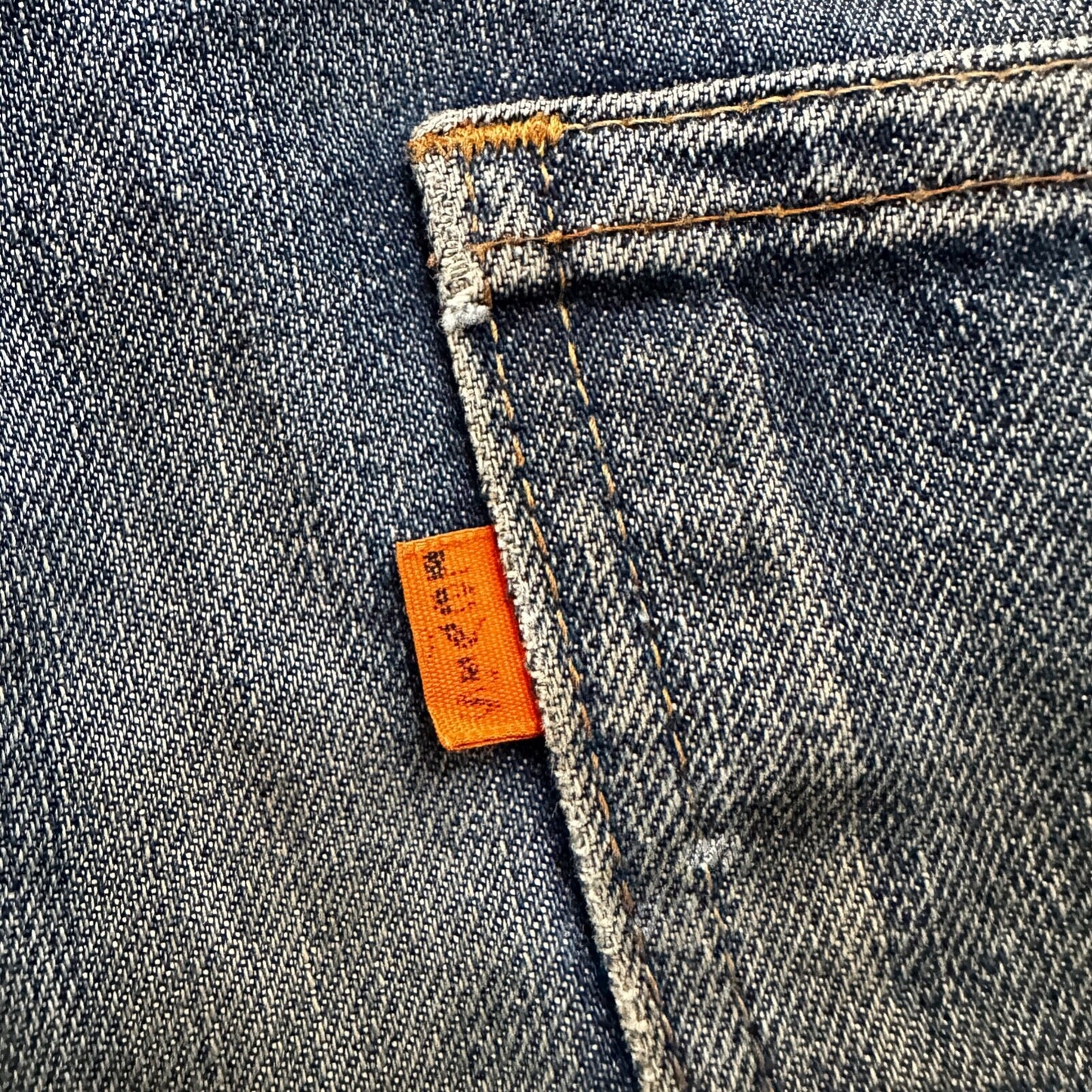 VTG 80s Levis Orange Tab 646 Bell Bottom Flares 33x31 Act 31x30 1980s 501