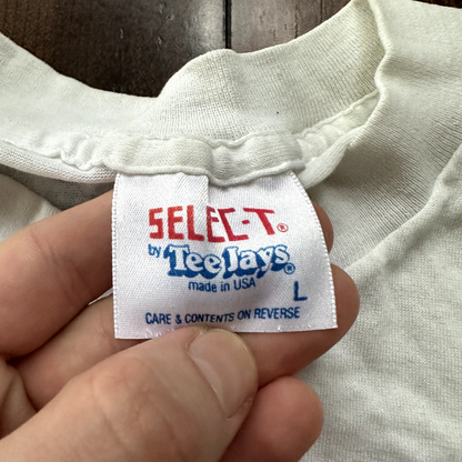 Oregon Coast Vintage T Shirt Oregonian News Rap Running Basic Cool 80s TeeJays