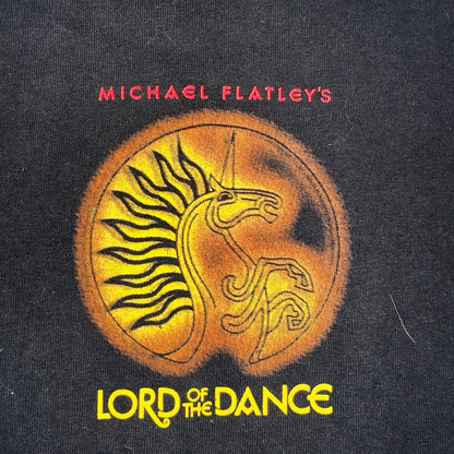 Polygram Lord Of Dance VTG T Shirt Micheal Flatleys Black Rap 90s 1997 Promo Rar