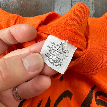 Halloween This Is My Costume Pumpkin Orange Vintage T Shirt 80s Music Band Rap