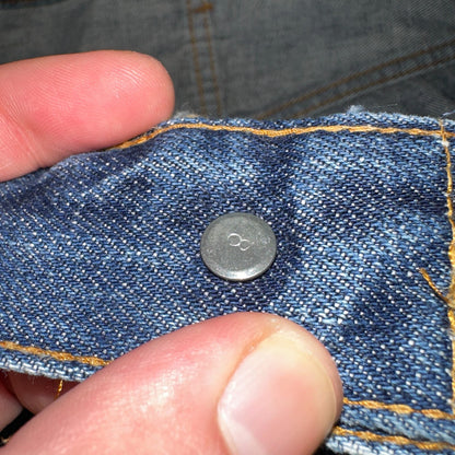 Levis 505 Vintage 70s Talon USA Jeans 501 1970s Med Wash Blue 42x30 Act 40x25