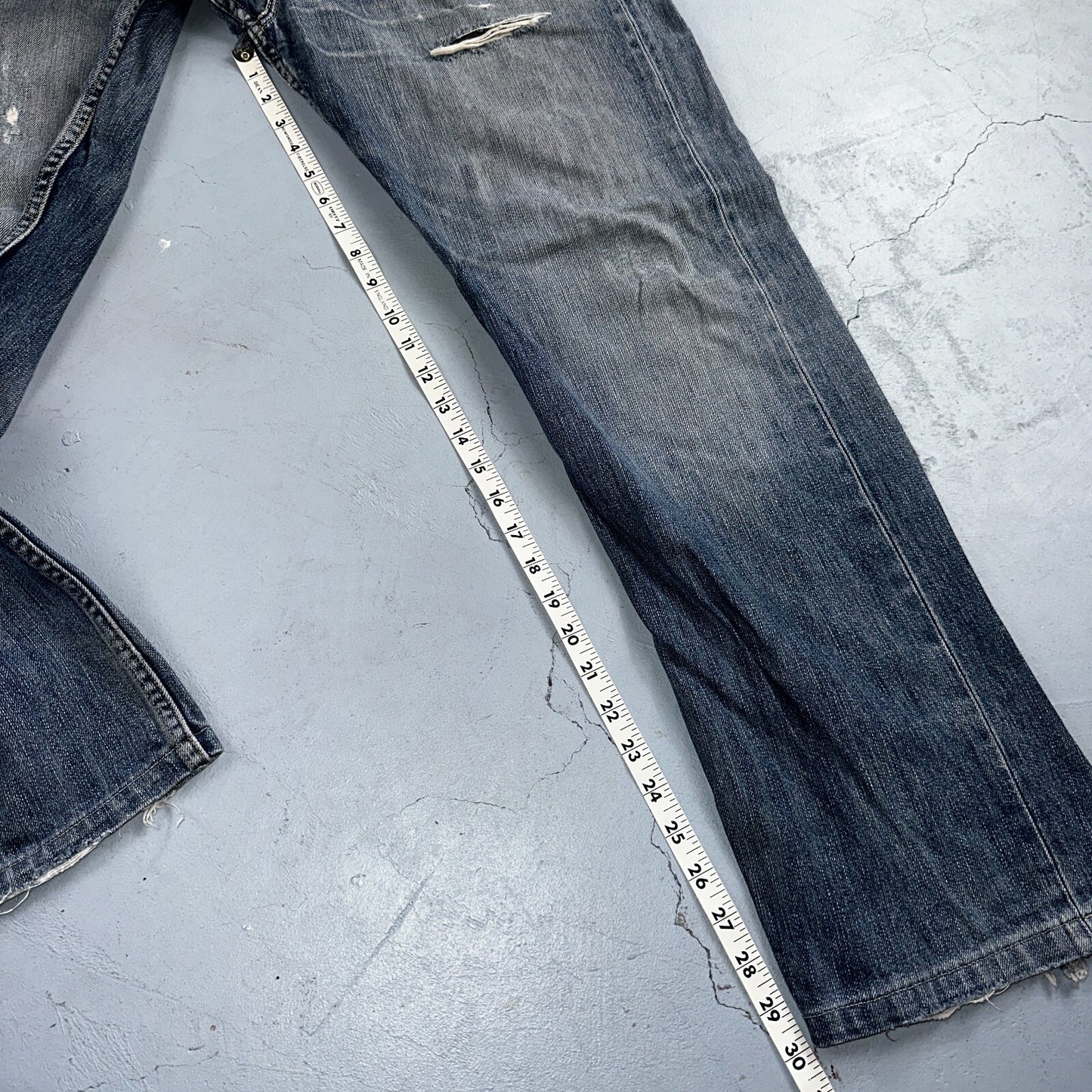 Levis 501 Vintage Y2K XX Straight Leg Jeans Blue Med Wash 34x36 Act 33x30