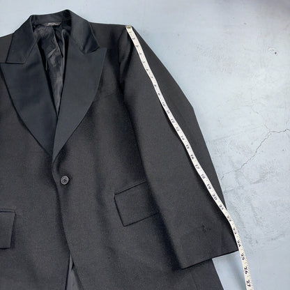 Vintage 60s After Six Mens 40R Prom Tuxedo Suit Rockabilly Jacket Black USA