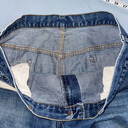 Levis VTG 517 0217 Jeans Mens 40x32 Blue Talon 70s USA Denim Single Stitch 38x31