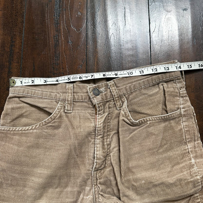 VTG Levi's 684 Corduroy Pants Bell Bottom USA 28x29 Boot Cut 1970s 70s Brown