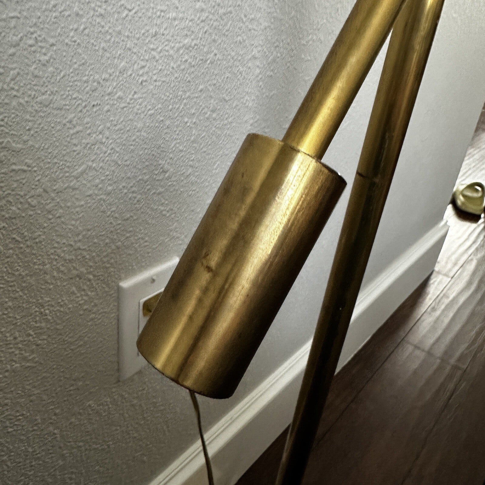 Frederick Cooper Brass Floor Lamp, Mid Century Modern, Nelson, VTG 70s, Eames