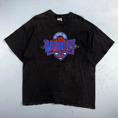 Nike Barkley 90s VTG T Shirt Basketball Gray Tag Single Stitch Phoenix Force 2XL