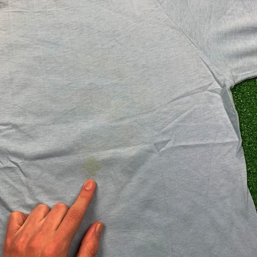 Nike Vintage T Shirt USA Rare Quad Swoosh Block Print Hike Pinwheel Oregon Japan