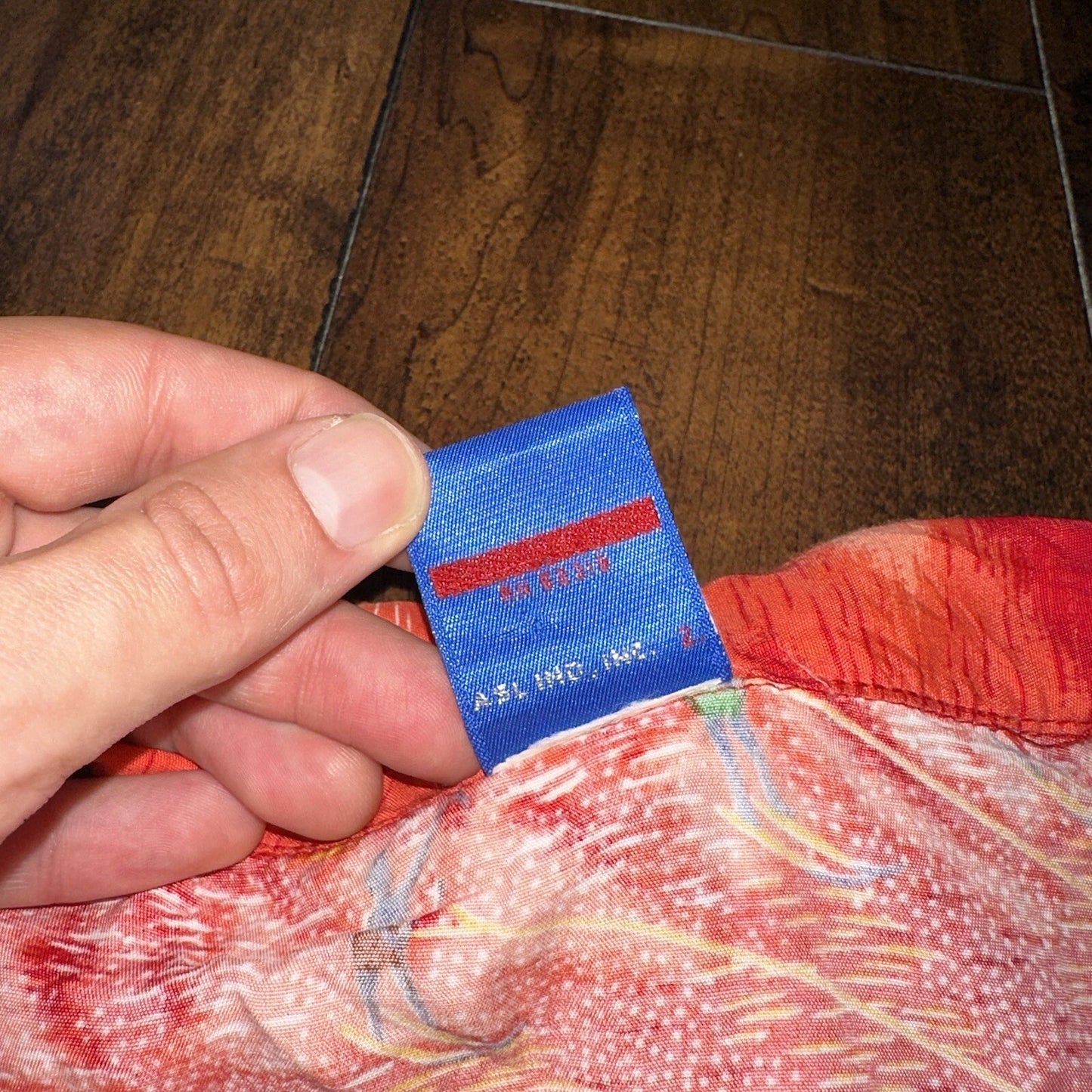 VTG OCEAN PACIFIC OP SHIRT HAWAIIAN ALOHA Rare 80s 70s Red All Over Print Crazy