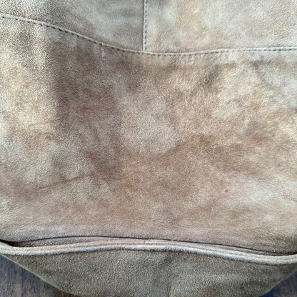 Remy Vintage Brown Suede Leather Jacket Blazer 42 80s 70s Winter Cool Rockabilly